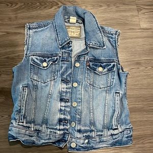 Cotton Levi Denim Vest